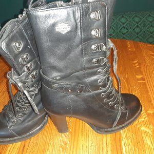 Harley Davidson Heeled boots
